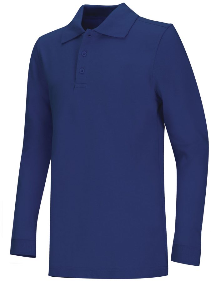 Long Sleeve Polo T-Shirt – Premium PolyCotton, Stylish & Comfortable